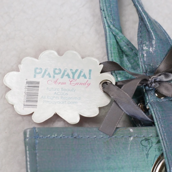 NWT Papaya Art The Future Belongs to Those Who Believe in The Beauty Luxe Tote - Picture 2 of 10